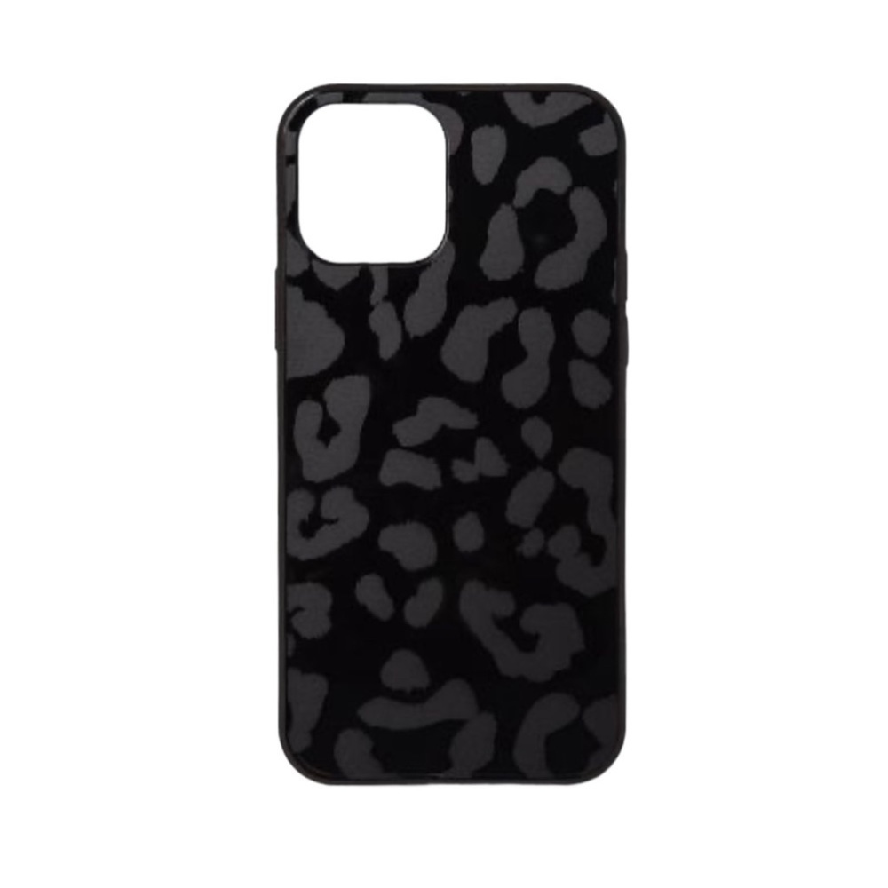 NEW Heydey IPhone 13 Black Leopard Print Case